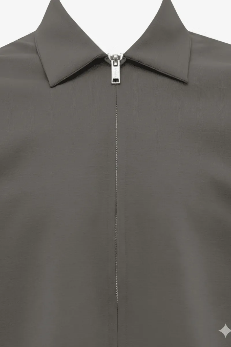 Relaxed Fit Overshirt | Groen